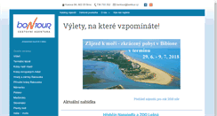 Desktop Screenshot of bontour.cz